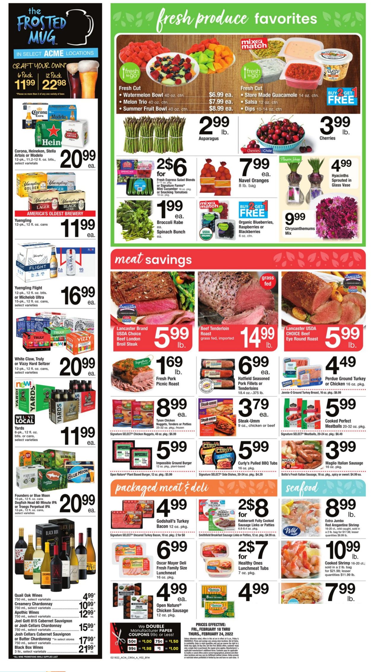Catalogue Acme from 02/18/2022