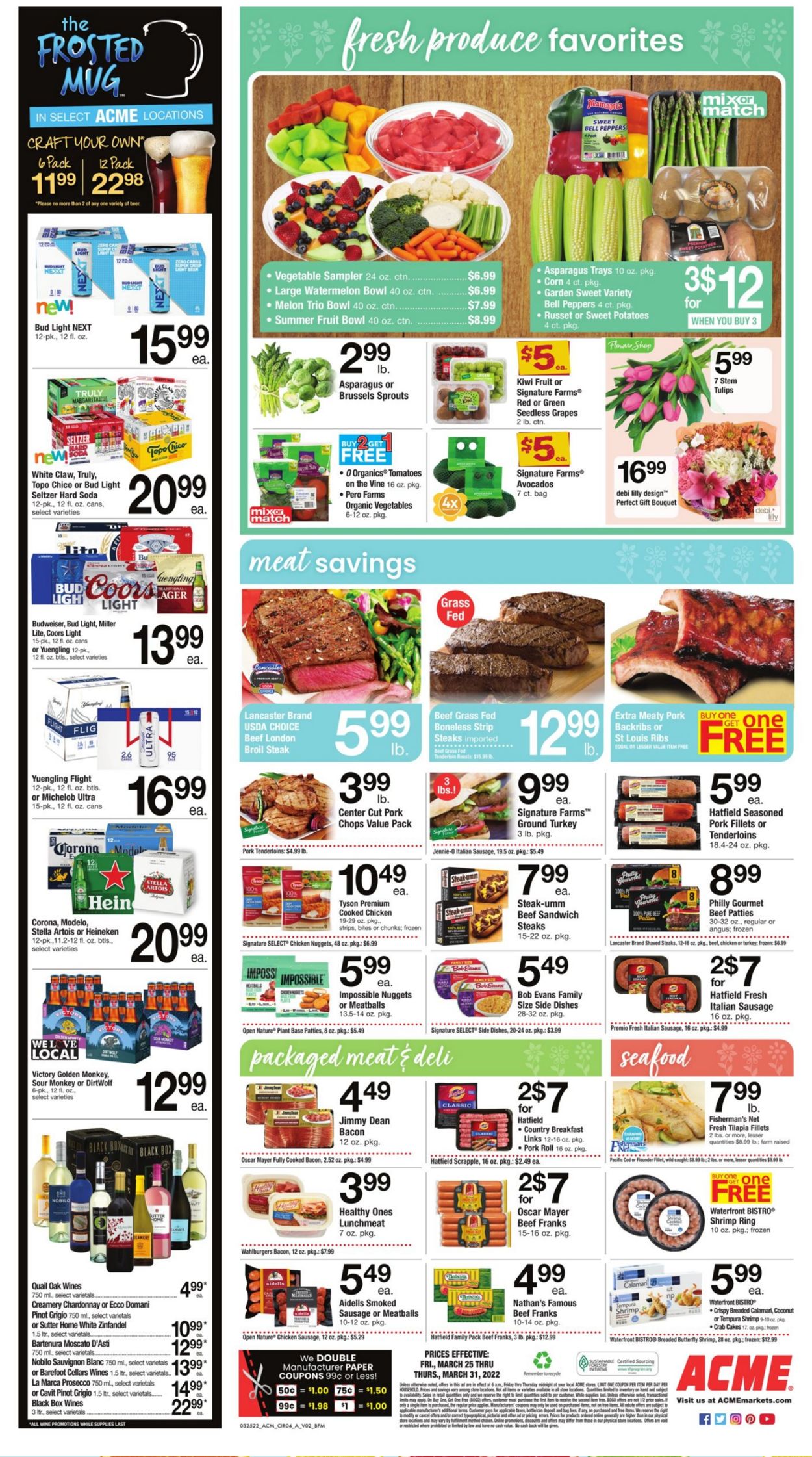 Catalogue Acme from 03/25/2022
