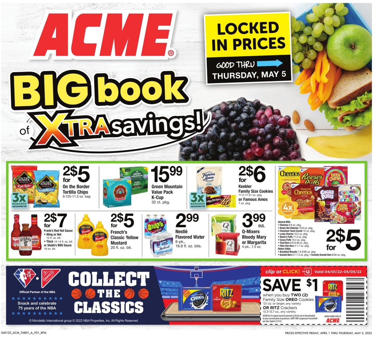 Catalogue Acme from 04/01/2022