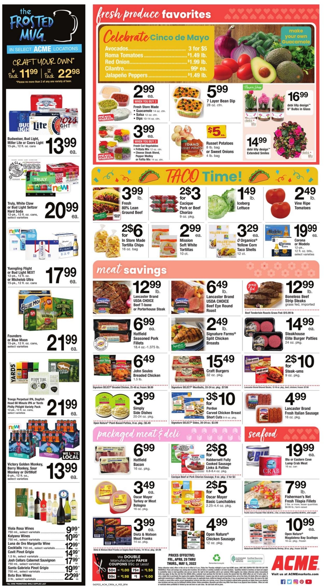 Catalogue Acme from 04/29/2022