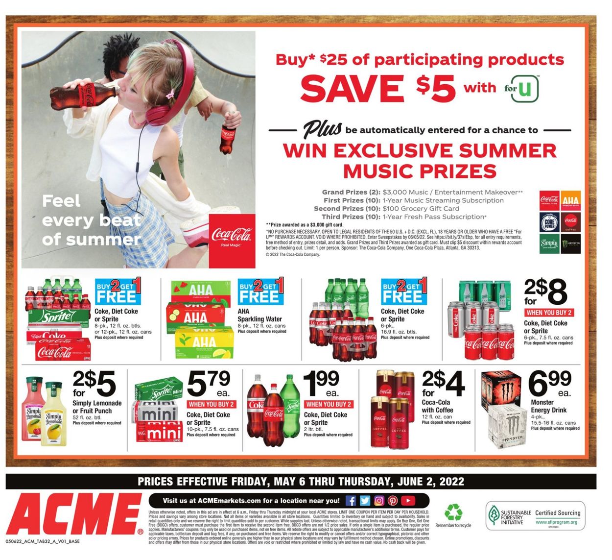 Catalogue Acme from 05/06/2022