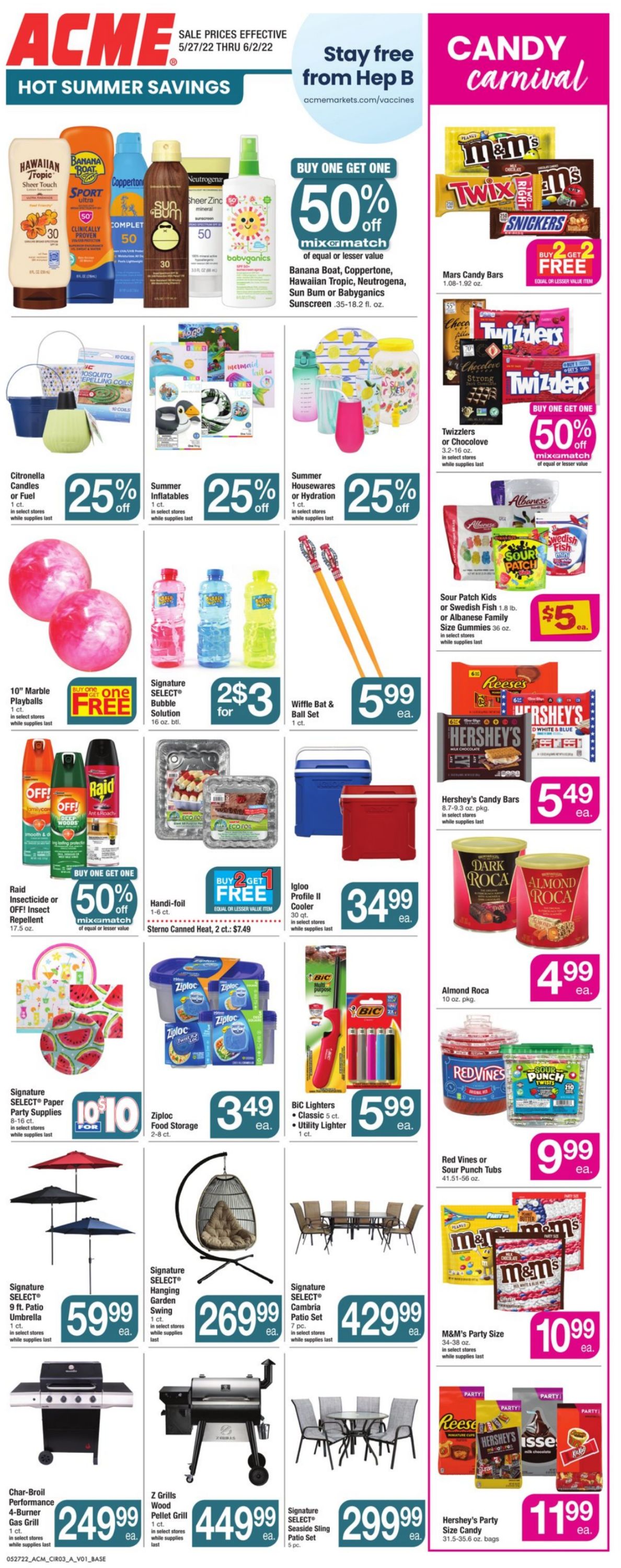 Catalogue Acme from 05/27/2022