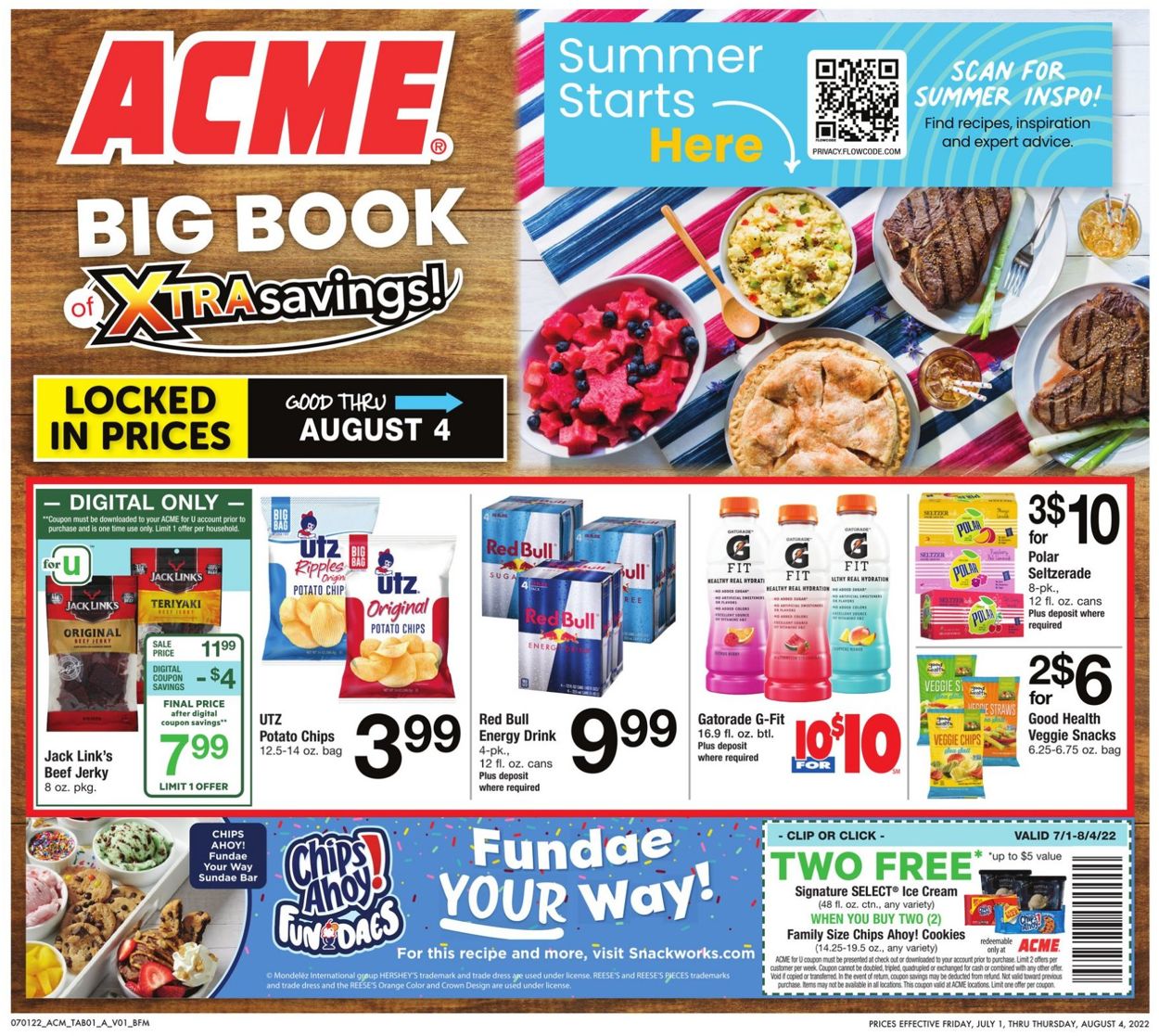 Catalogue Acme from 07/01/2022