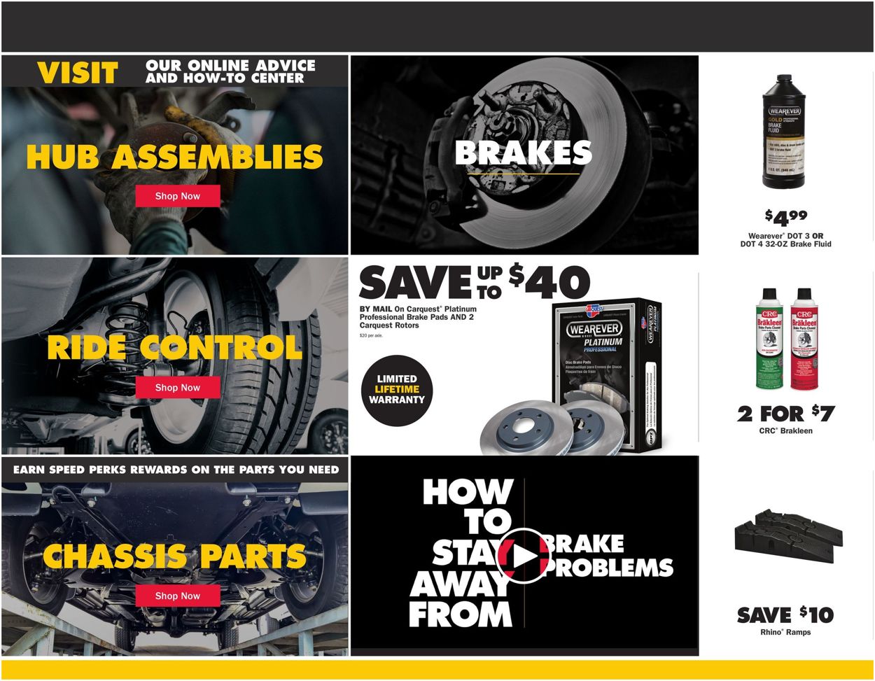 Catalogue Advance Auto Parts from 03/28/2019