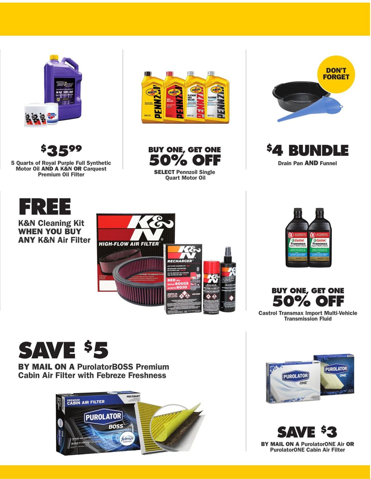 Catalogue Advance Auto Parts from 08/27/2020