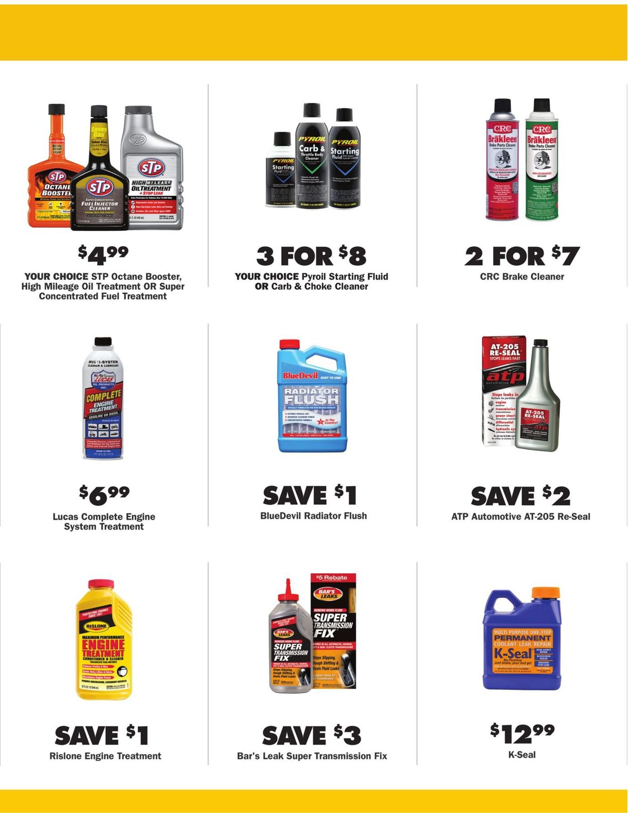 Catalogue Advance Auto Parts from 08/27/2020