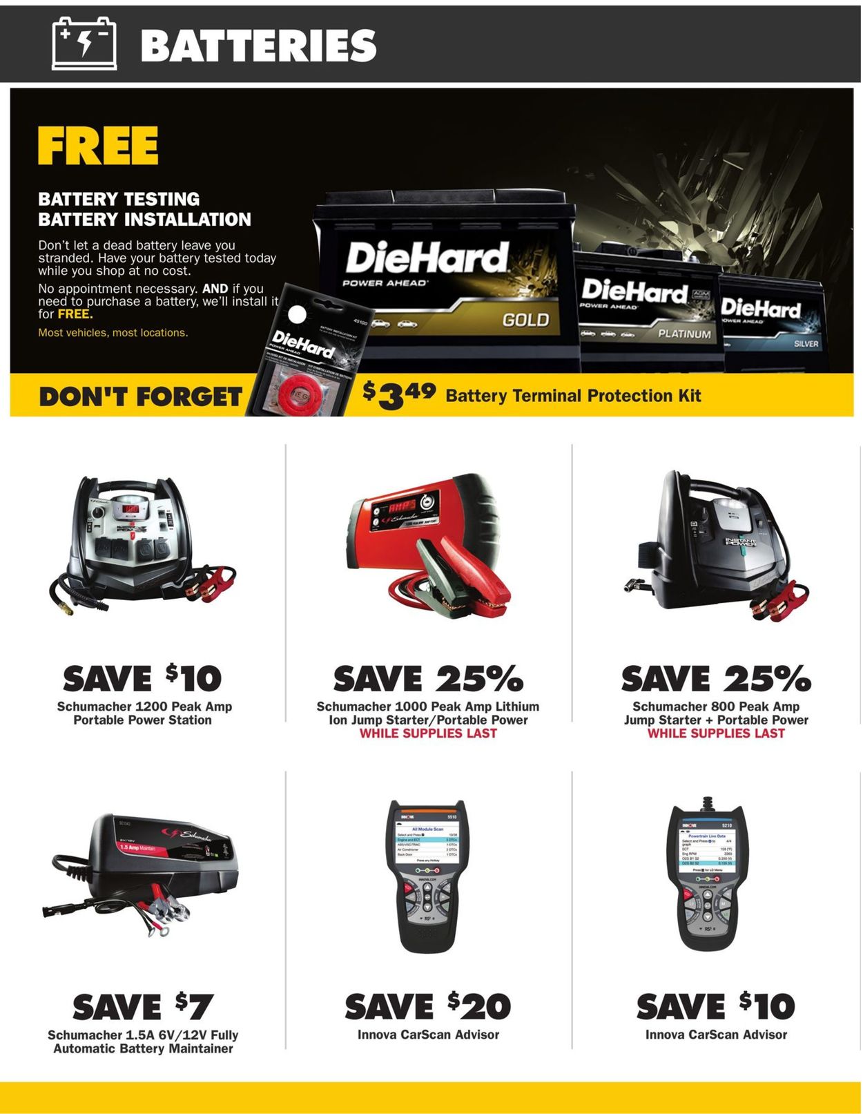 Catalogue Advance Auto Parts from 08/27/2020