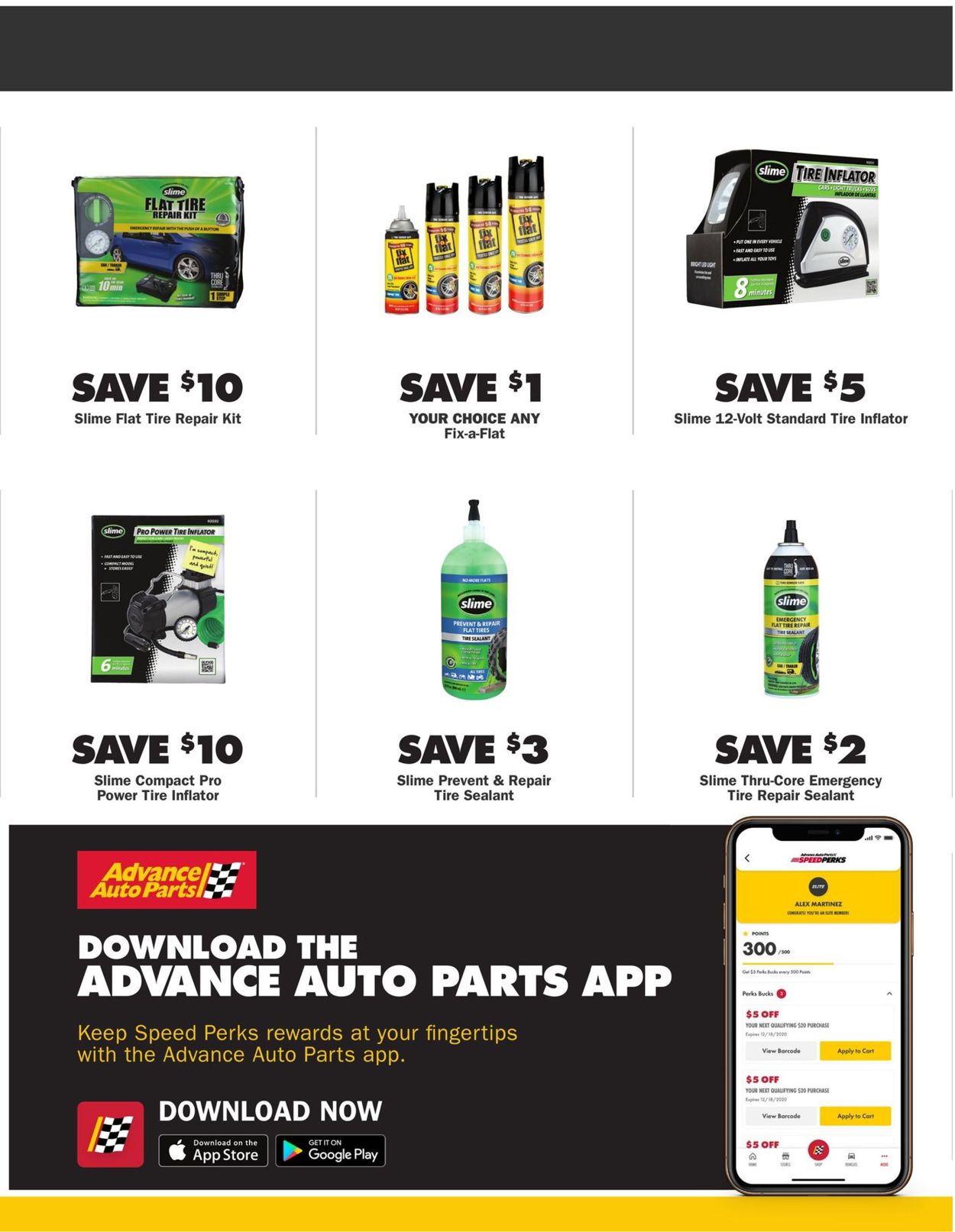 Catalogue Advance Auto Parts from 04/29/2021
