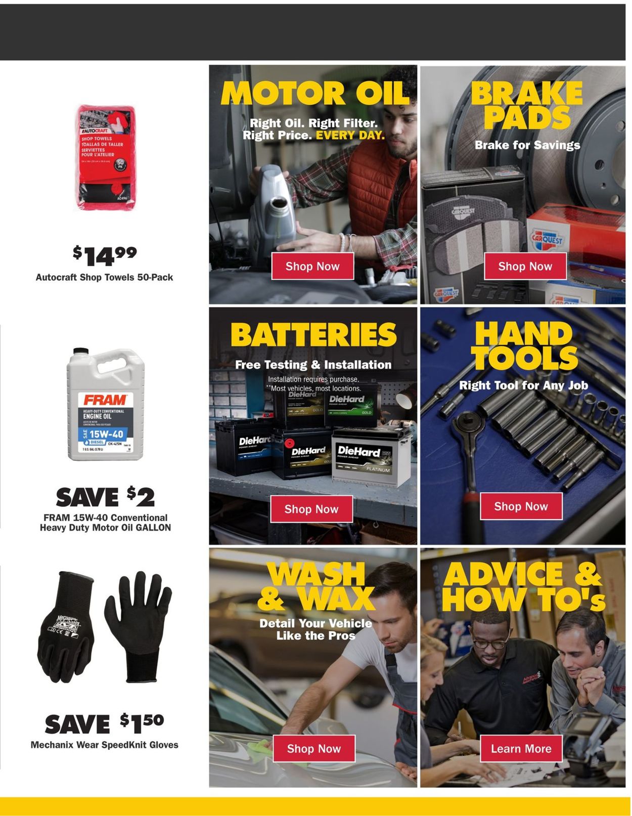 Catalogue Advance Auto Parts from 12/30/2021