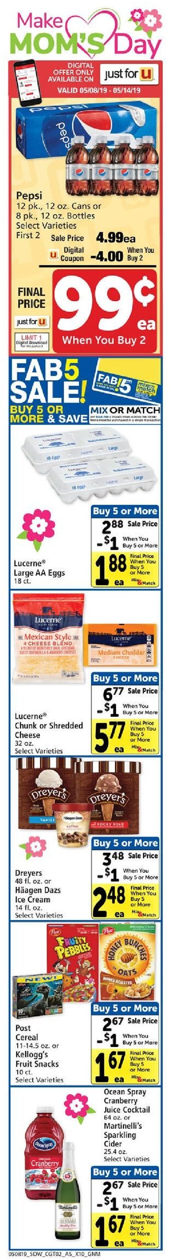 Catalogue Albertsons from 05/08/2019