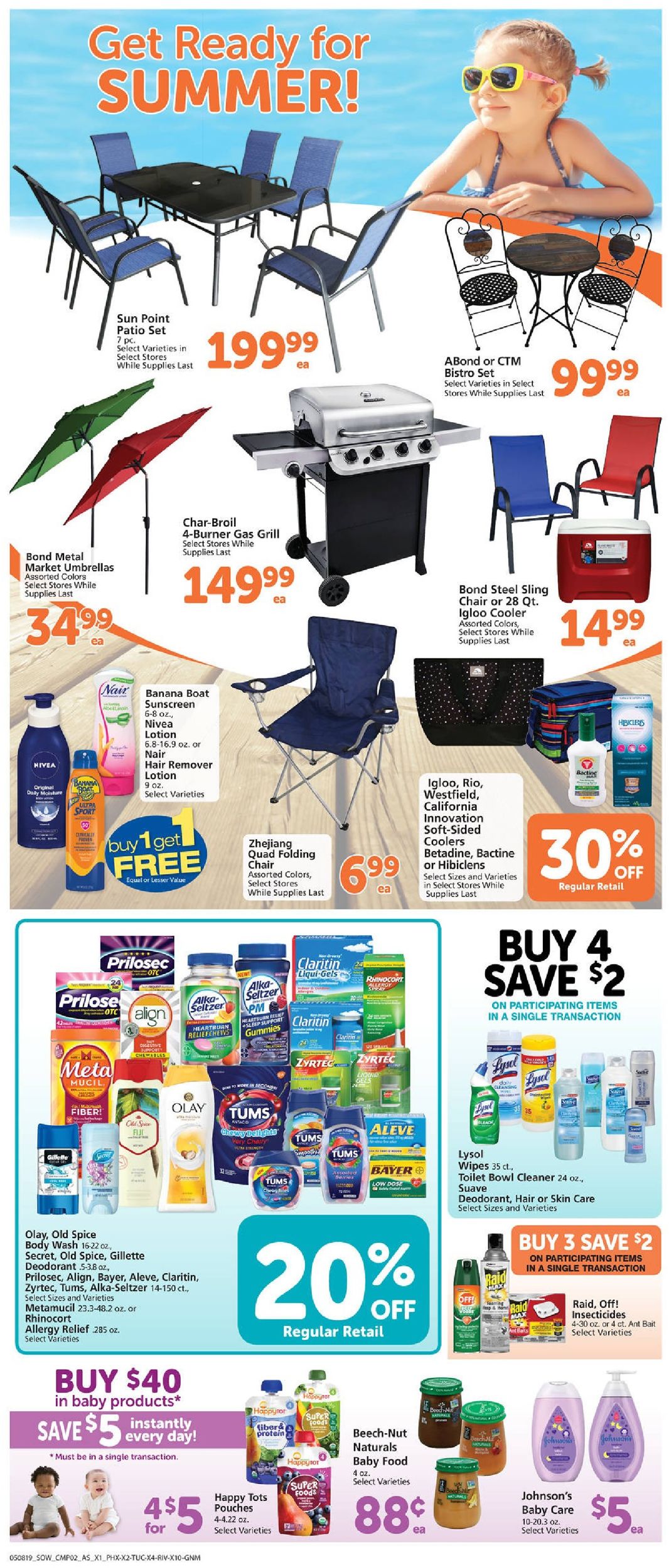 Catalogue Albertsons from 05/08/2019