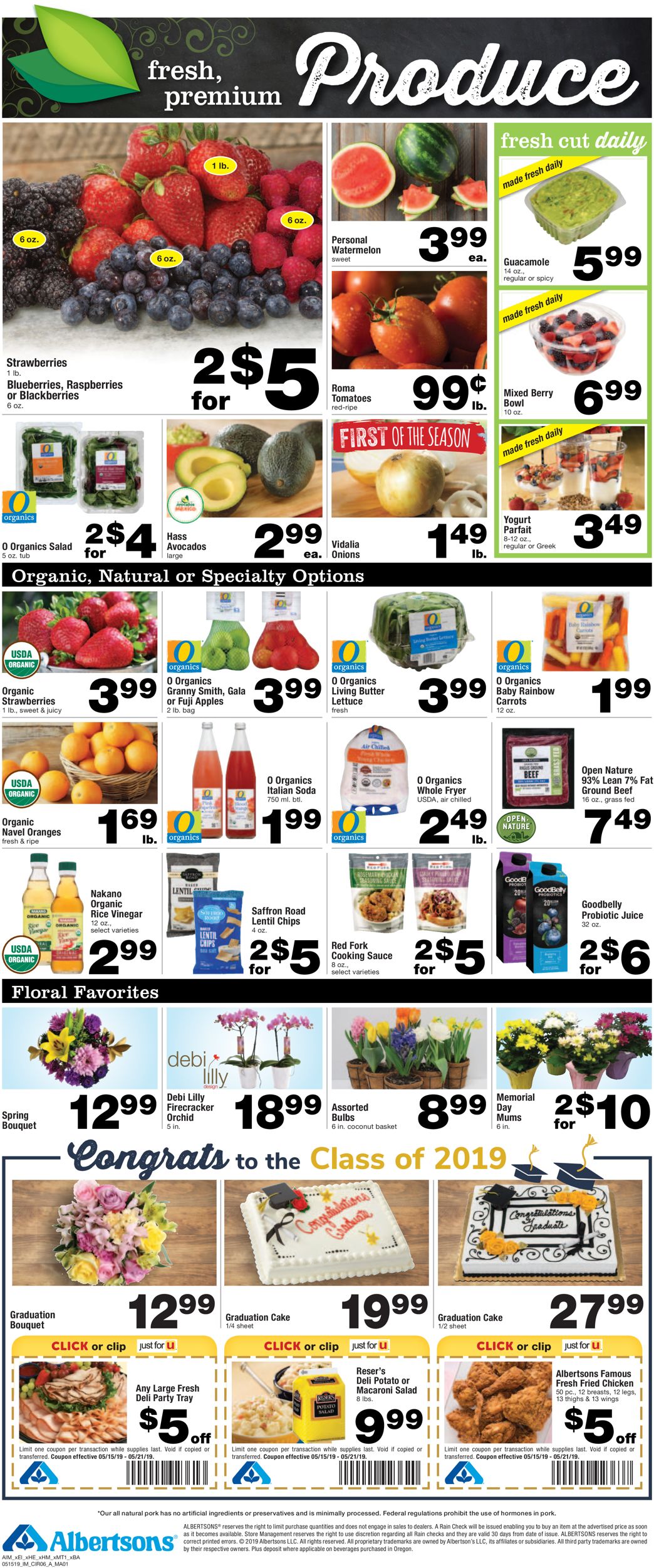 Catalogue Albertsons from 05/15/2019