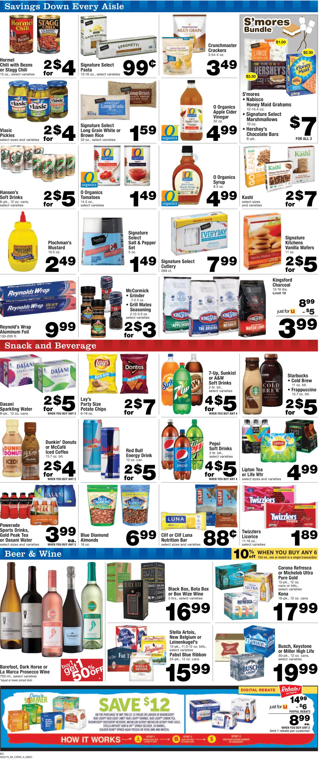 Catalogue Albertsons from 05/22/2019