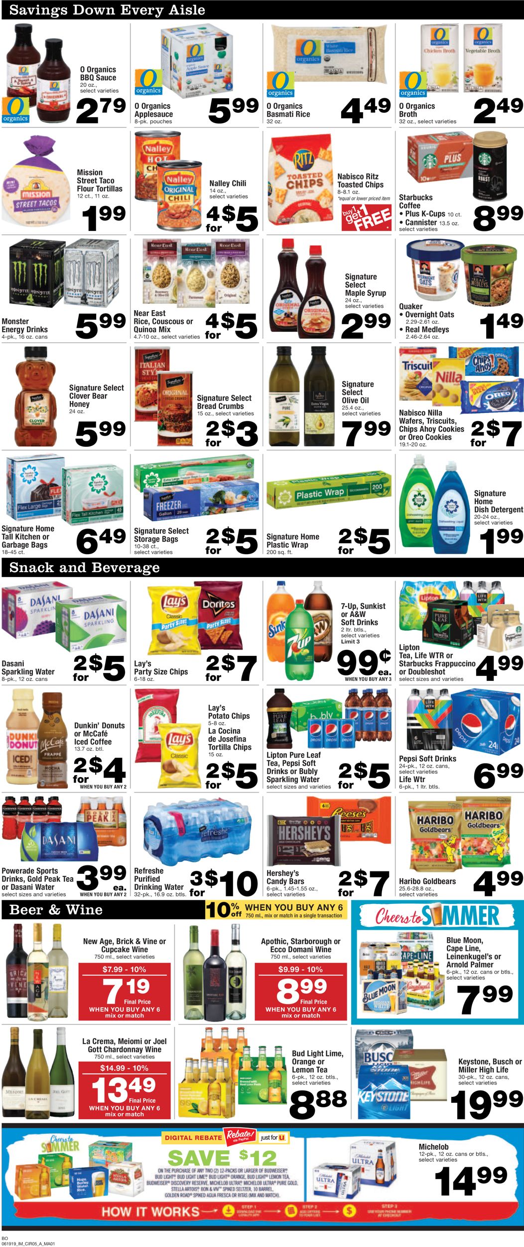 Catalogue Albertsons from 06/19/2019