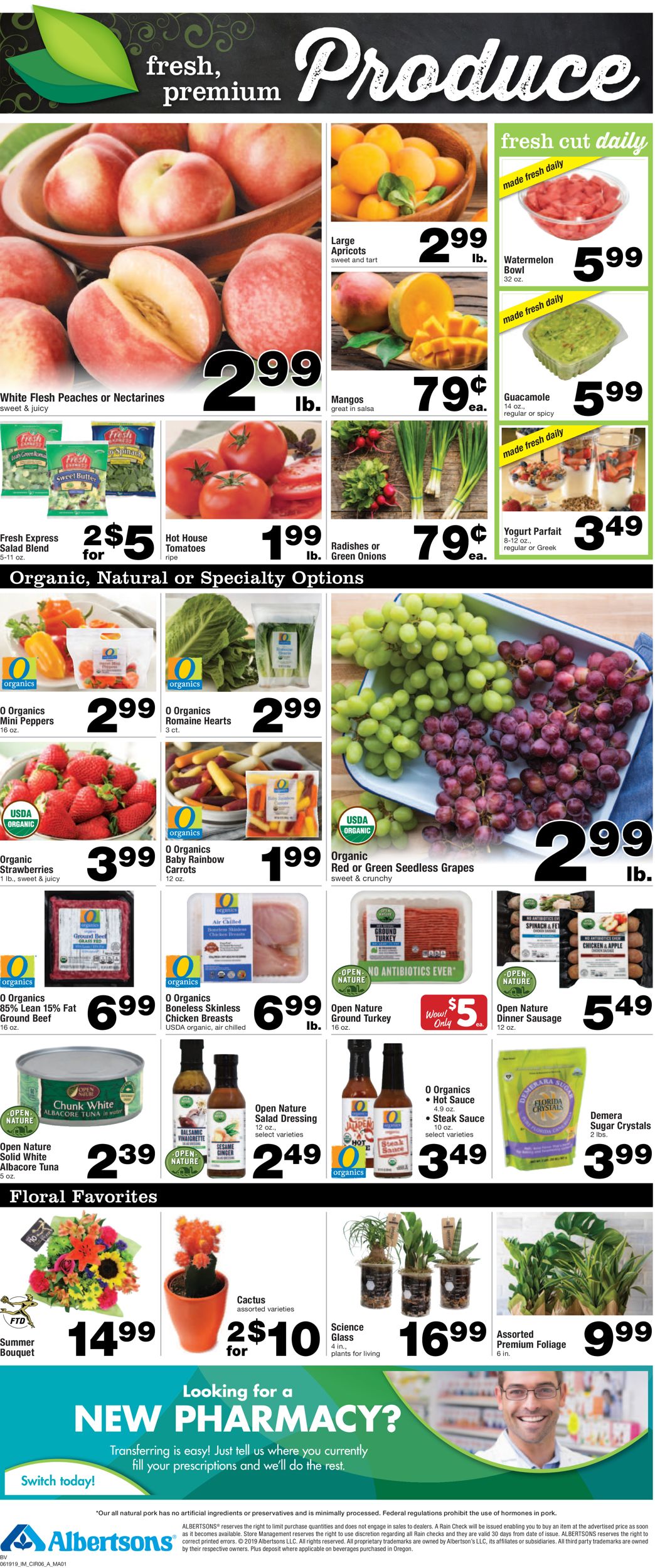 Catalogue Albertsons from 06/19/2019