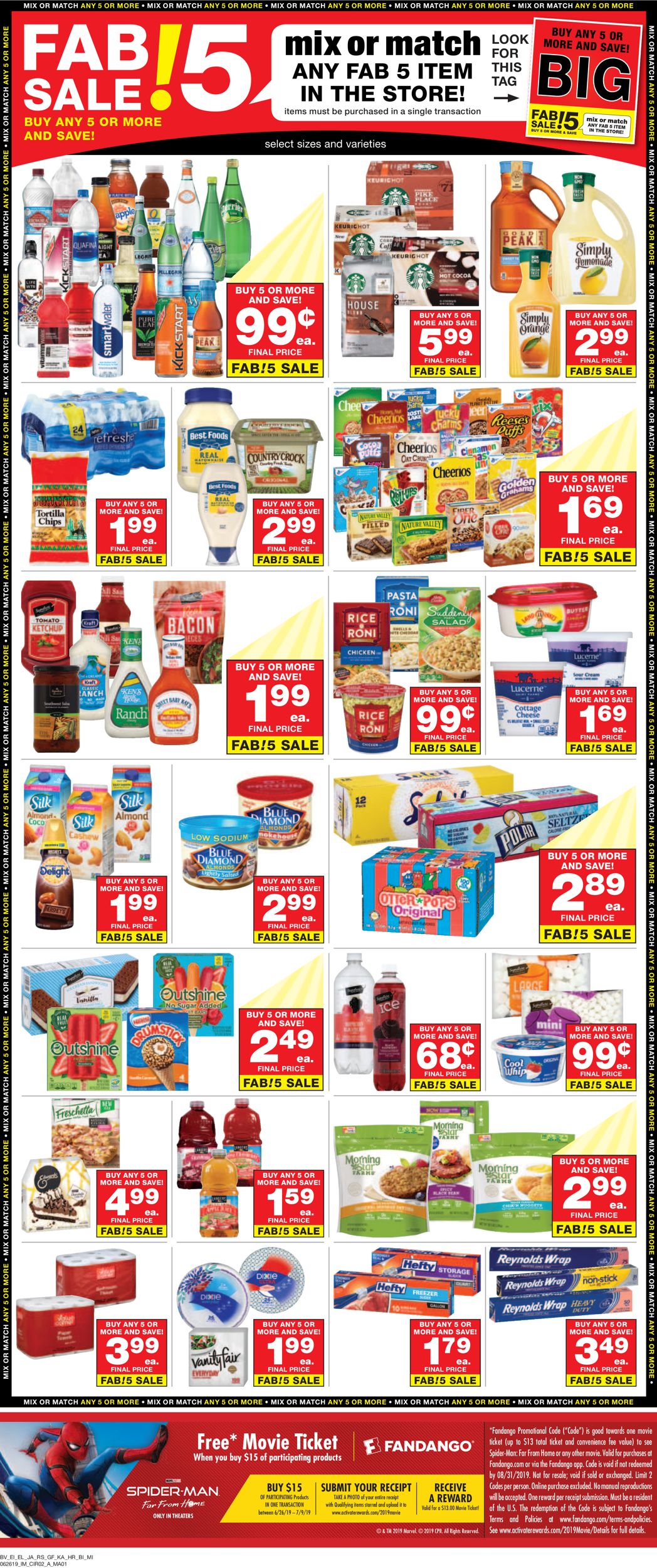 Catalogue Albertsons from 06/26/2019