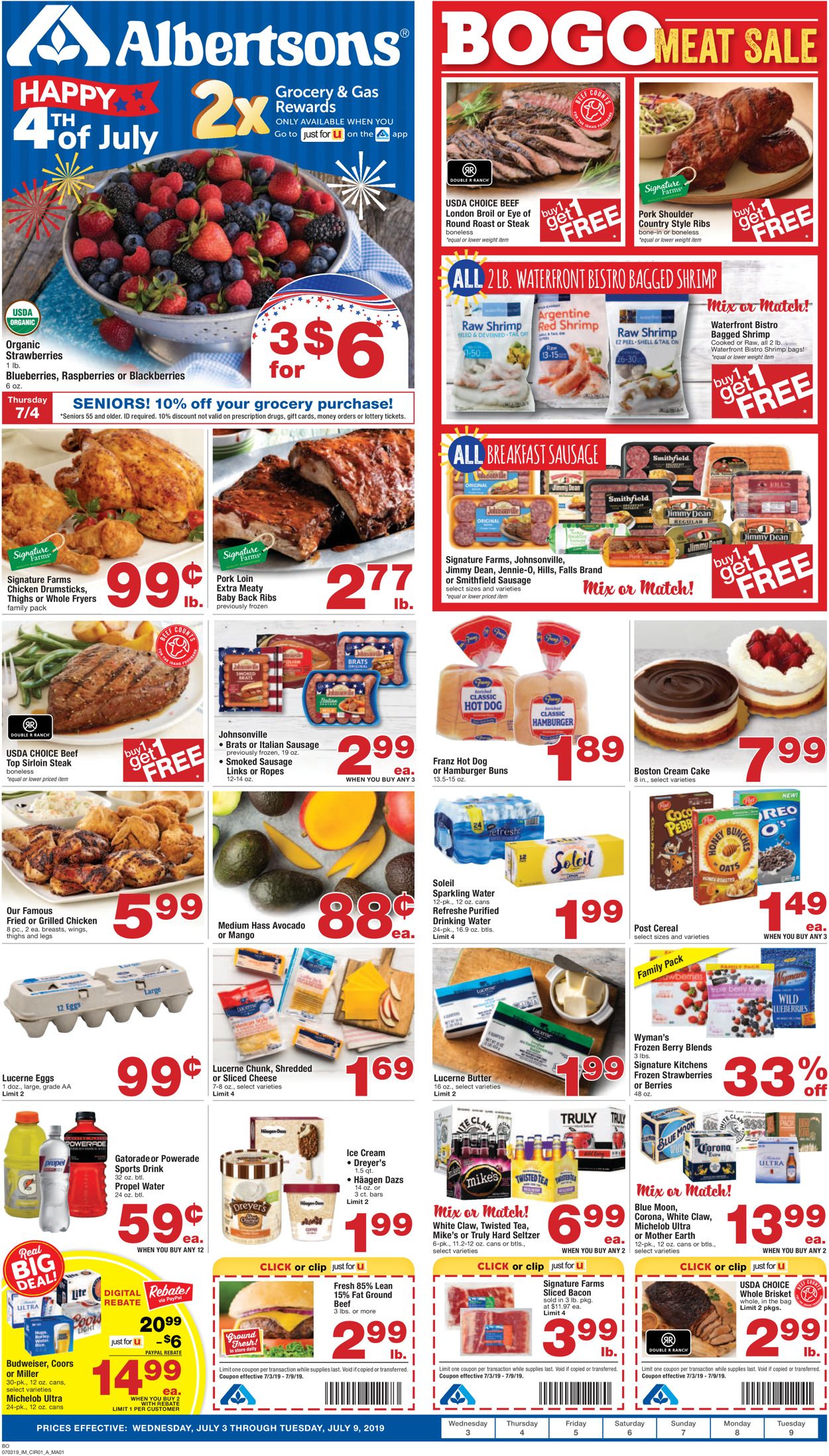 Catalogue Albertsons from 07/03/2019