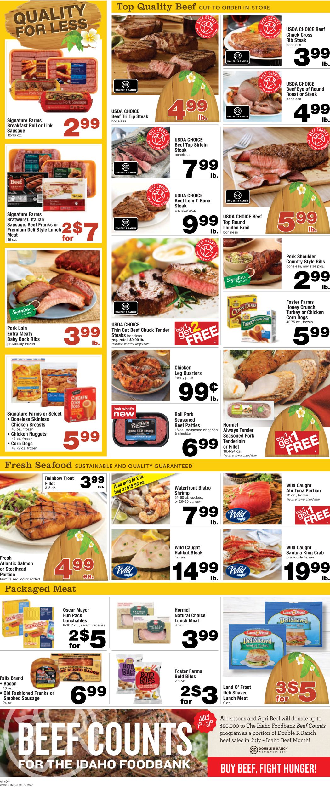 Catalogue Albertsons from 07/10/2019