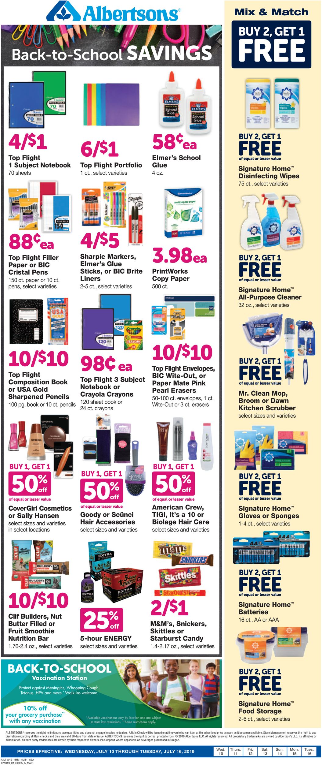 Catalogue Albertsons from 07/10/2019