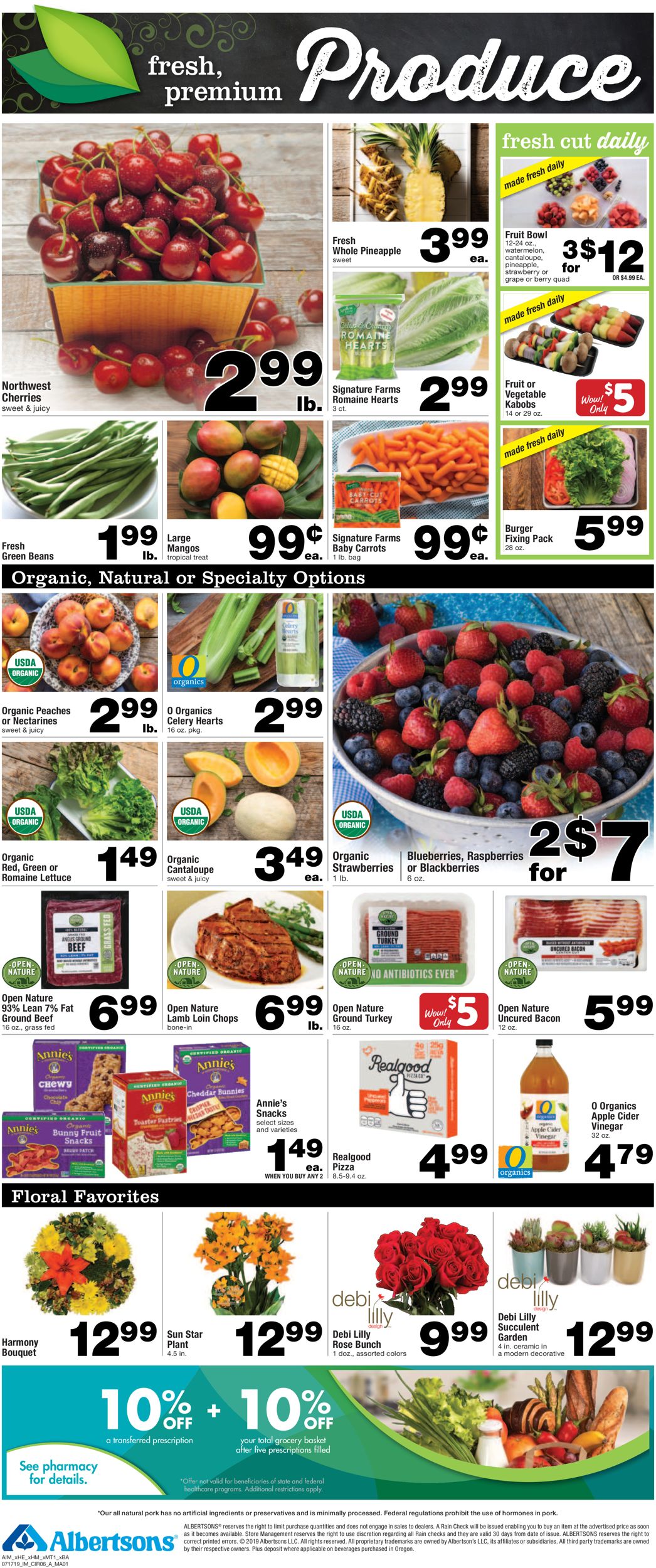 Catalogue Albertsons from 07/17/2019