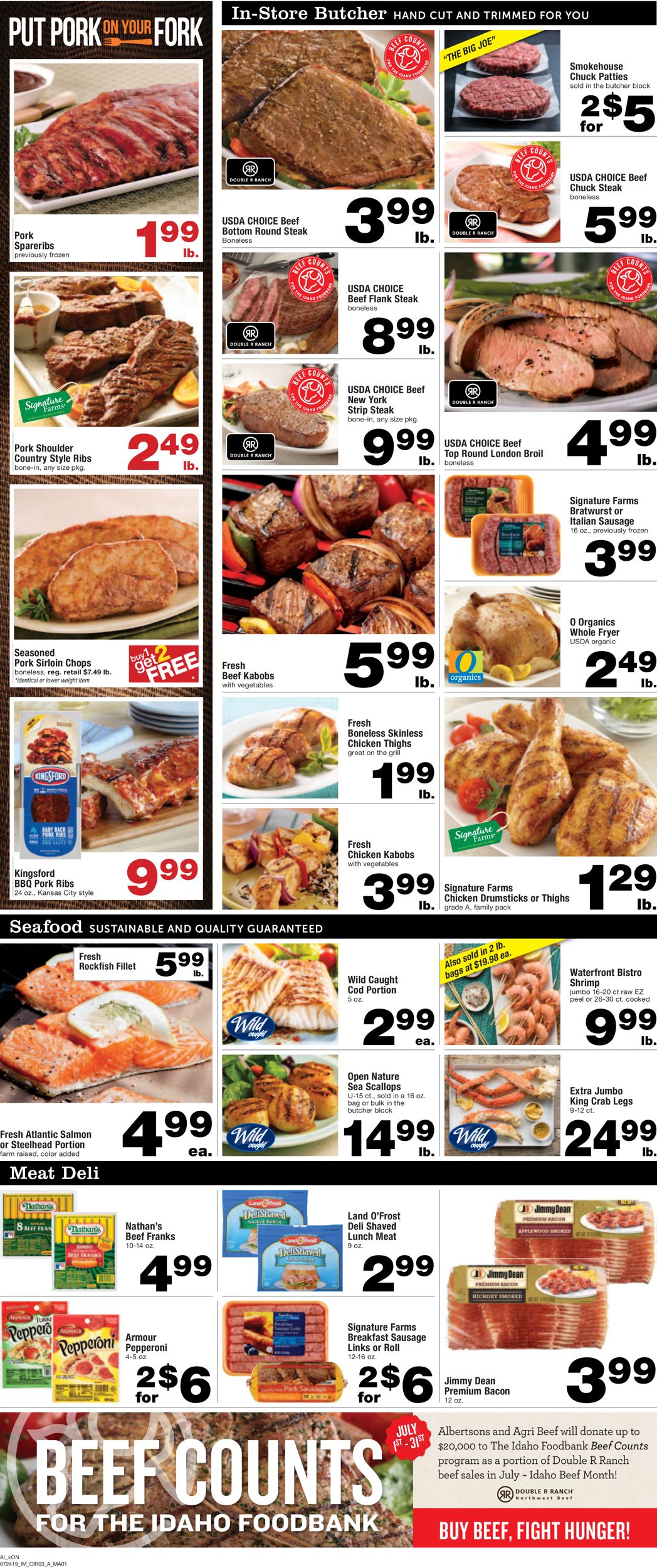 Catalogue Albertsons from 07/24/2019