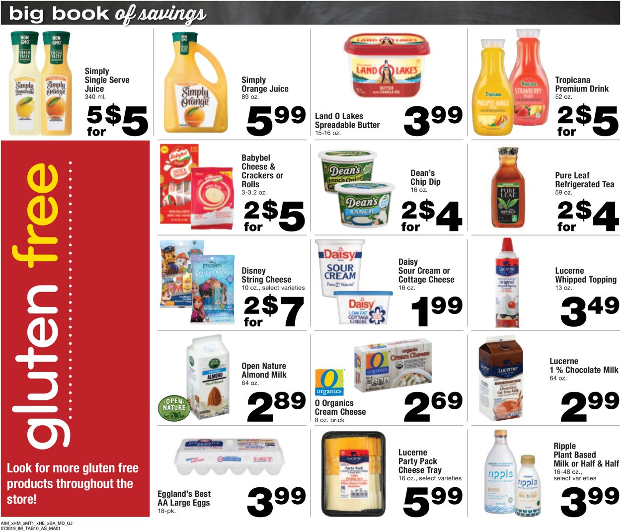 Catalogue Albertsons from 07/30/2019