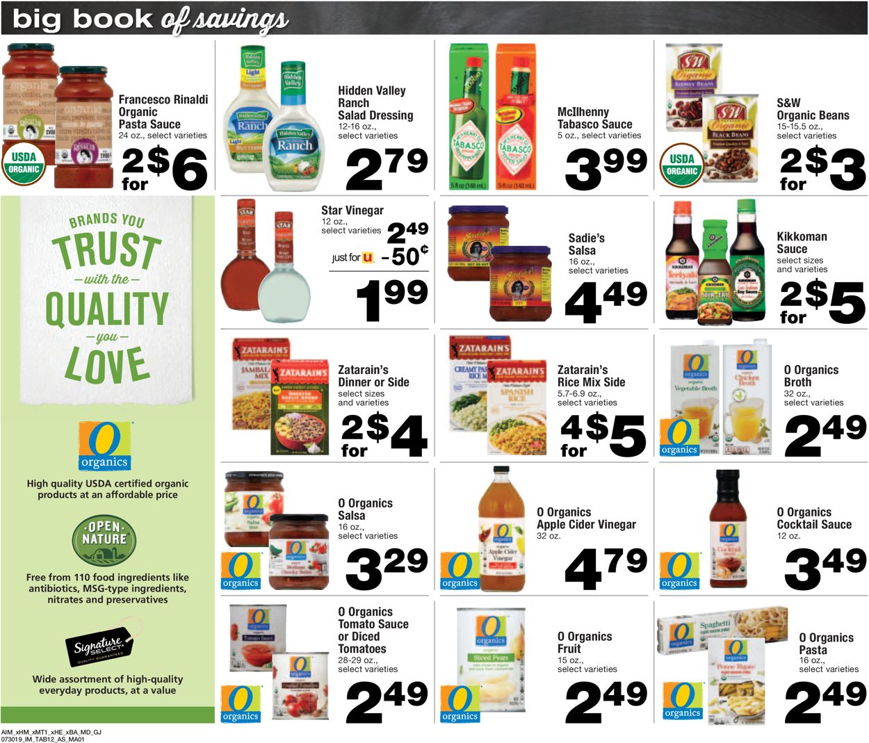 Catalogue Albertsons from 07/30/2019