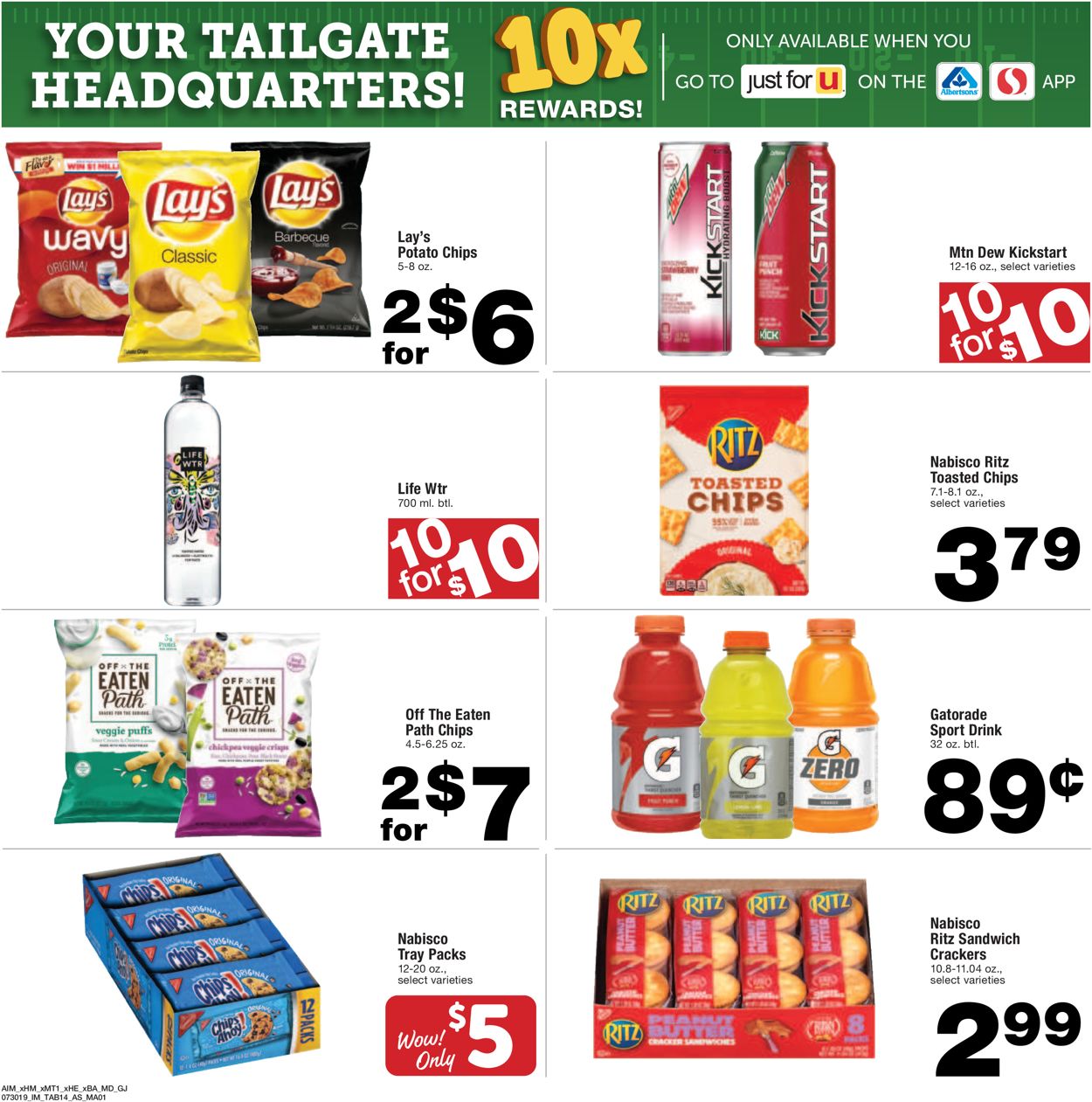 Catalogue Albertsons from 07/30/2019