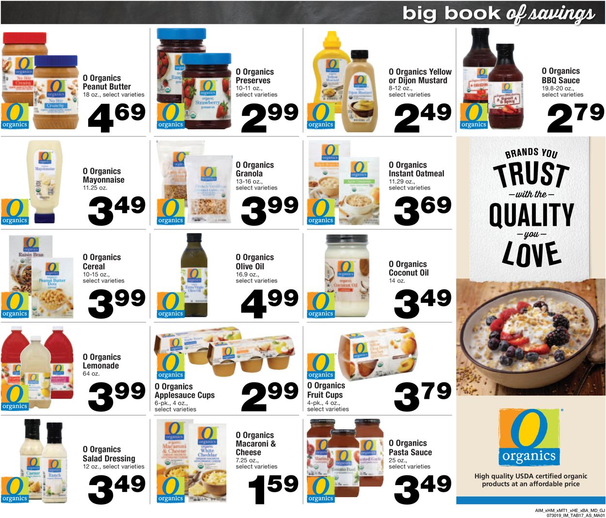 Catalogue Albertsons from 07/30/2019