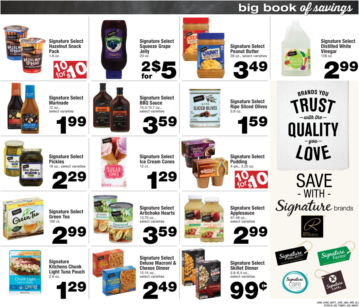 Catalogue Albertsons from 07/30/2019