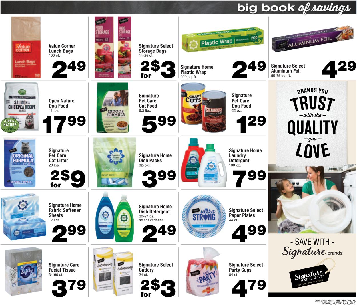 Catalogue Albertsons from 07/30/2019