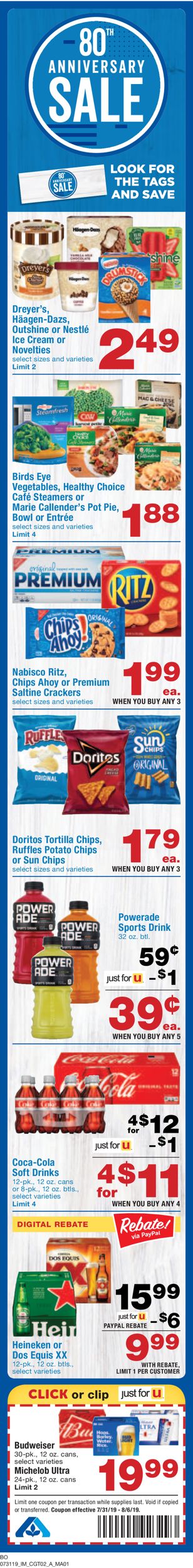 Catalogue Albertsons from 07/31/2019