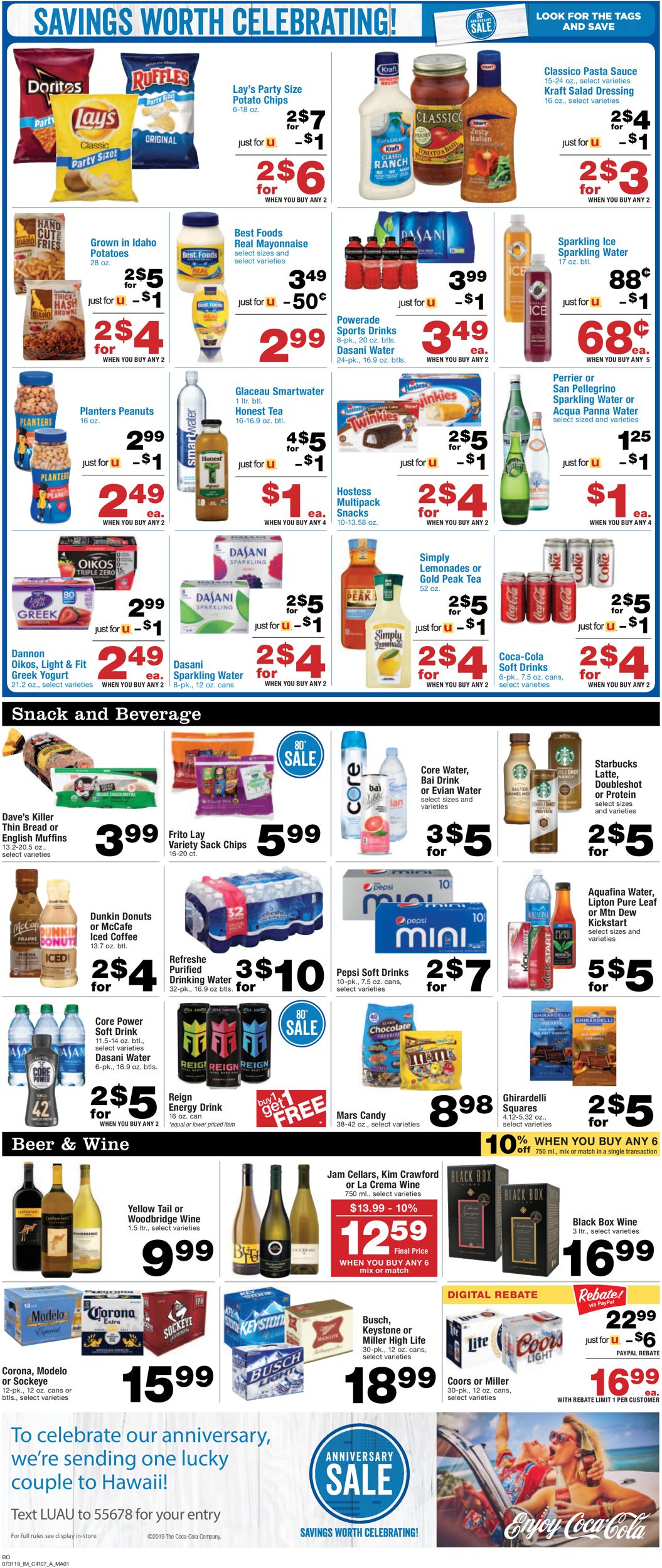 Catalogue Albertsons from 07/31/2019