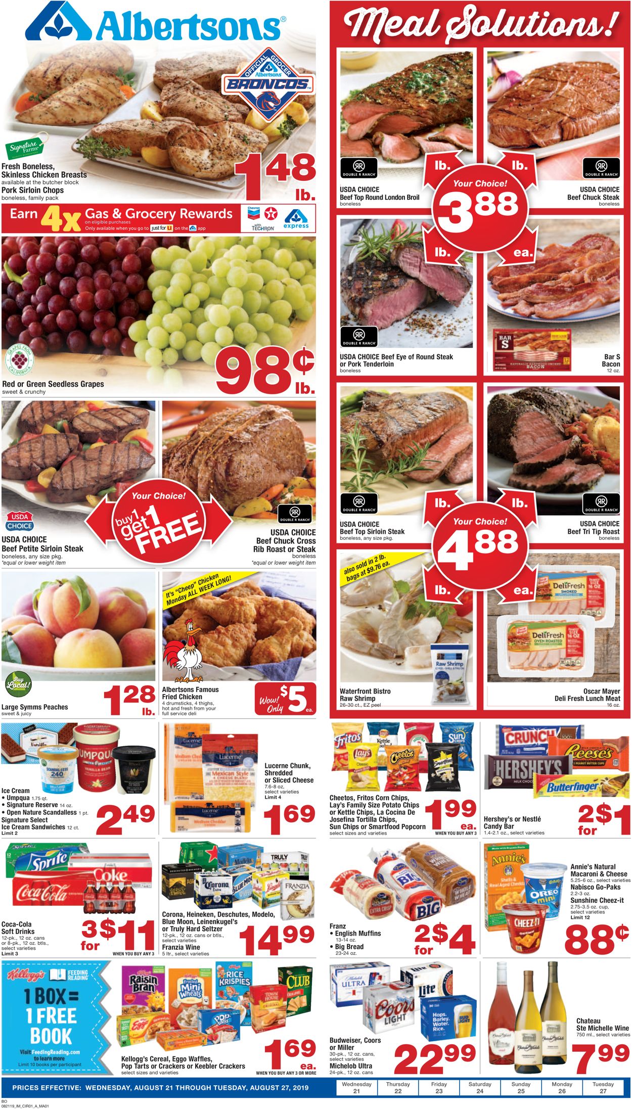 Catalogue Albertsons from 08/21/2019