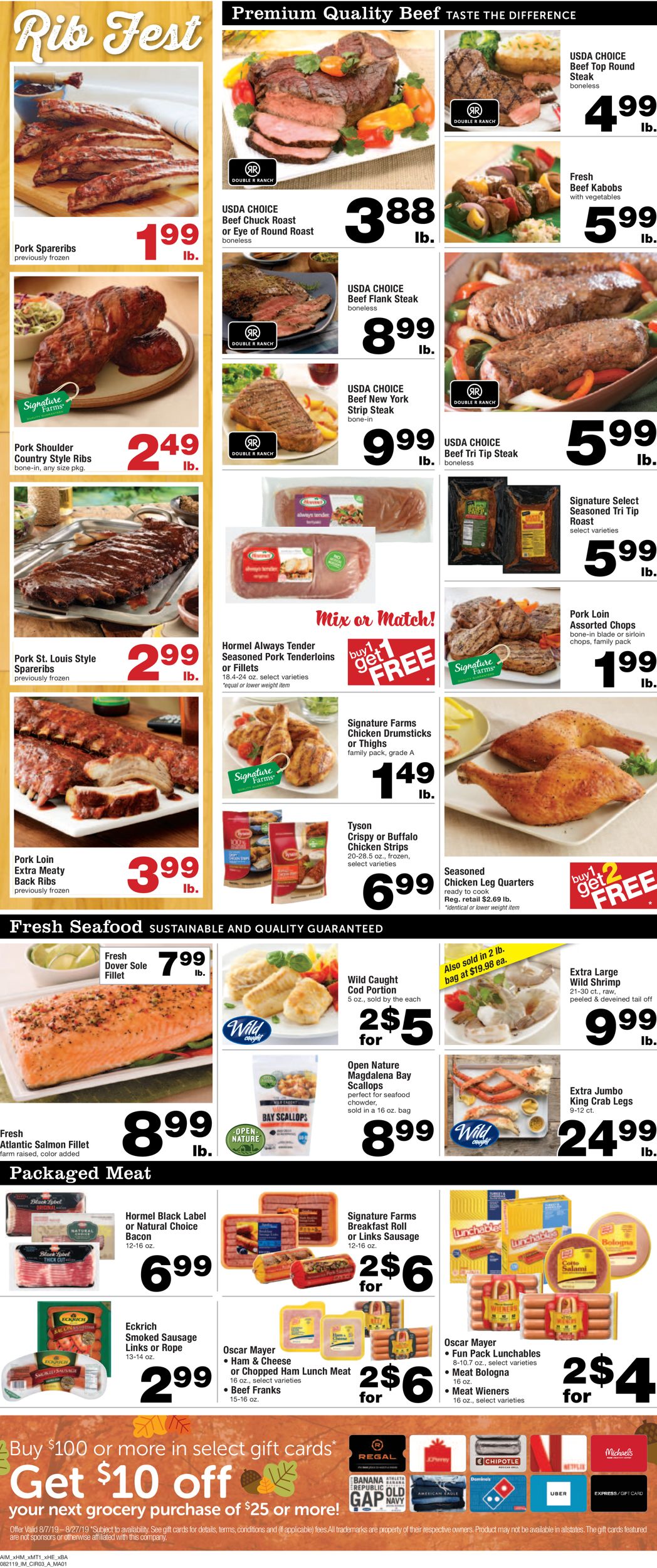 Catalogue Albertsons from 08/21/2019
