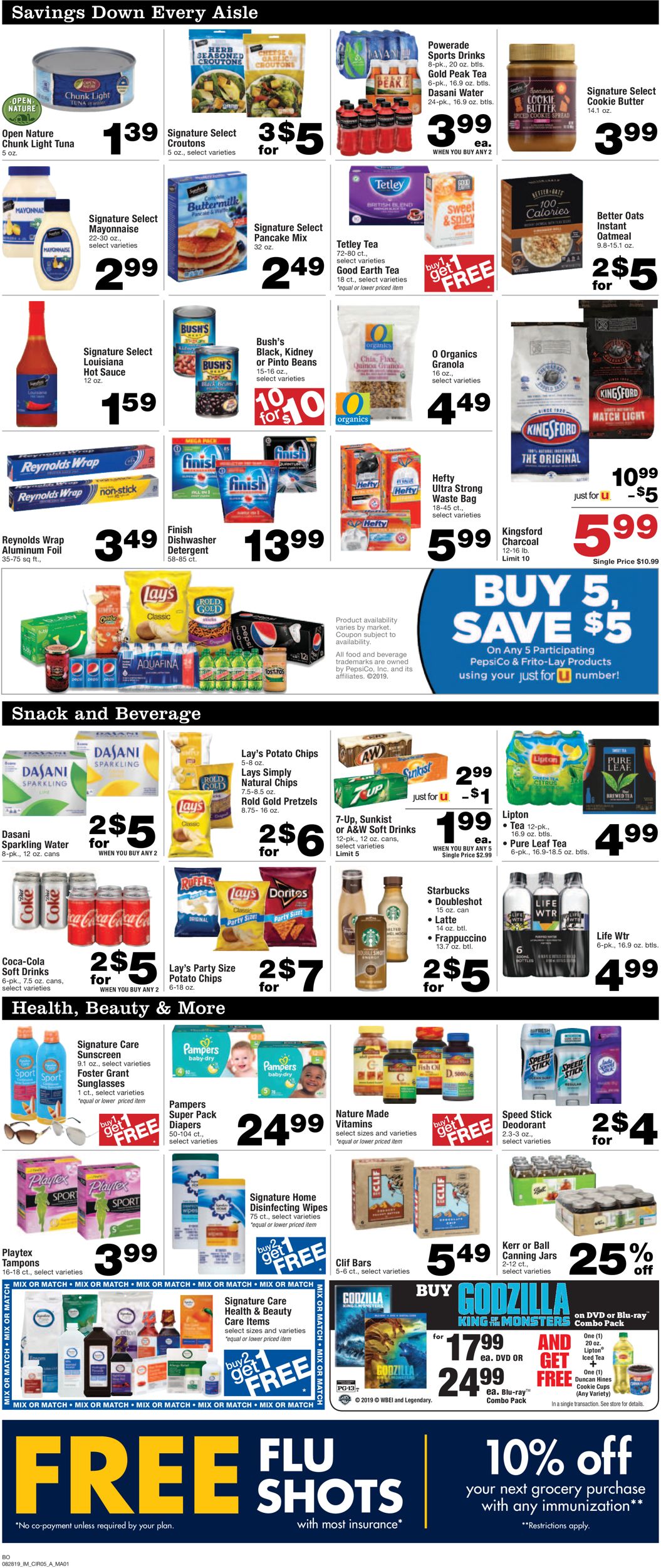 Catalogue Albertsons from 08/28/2019