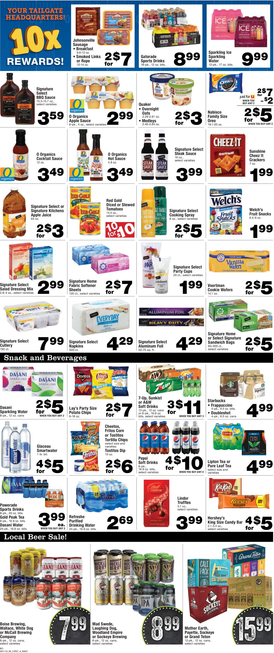 Catalogue Albertsons from 09/11/2019