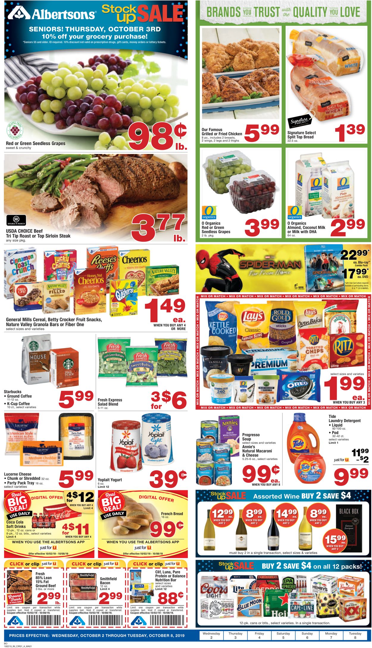 Catalogue Albertsons from 10/02/2019
