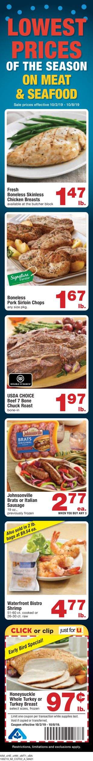 Catalogue Albertsons from 10/02/2019