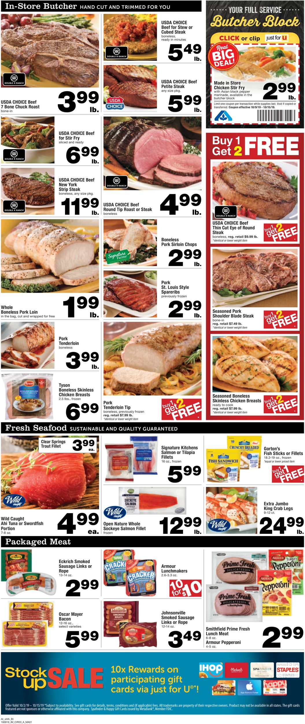 Catalogue Albertsons from 10/09/2019