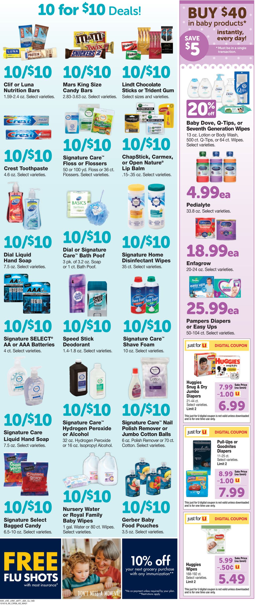 Catalogue Albertsons from 10/16/2019