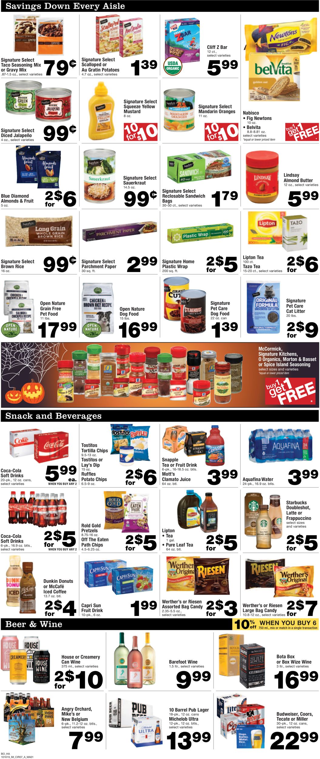 Catalogue Albertsons from 10/16/2019