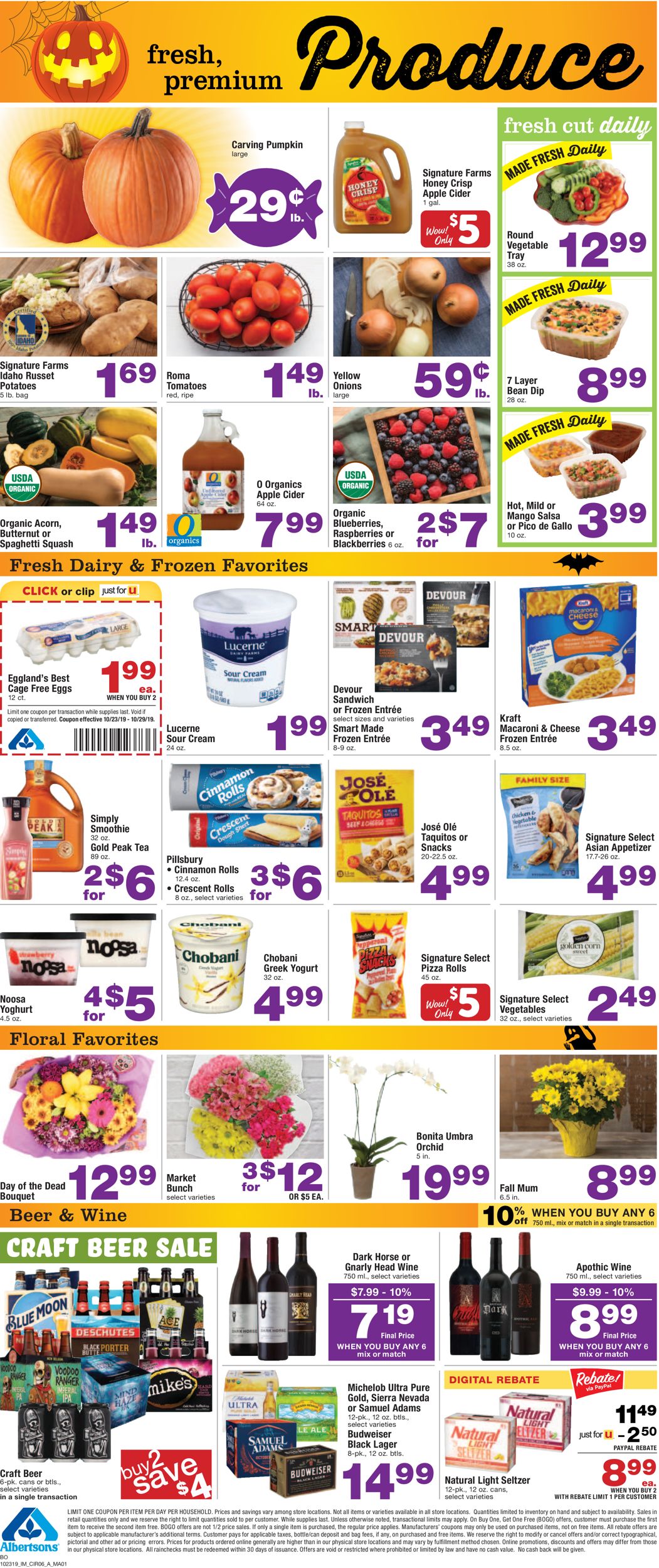 Catalogue Albertsons from 10/23/2019