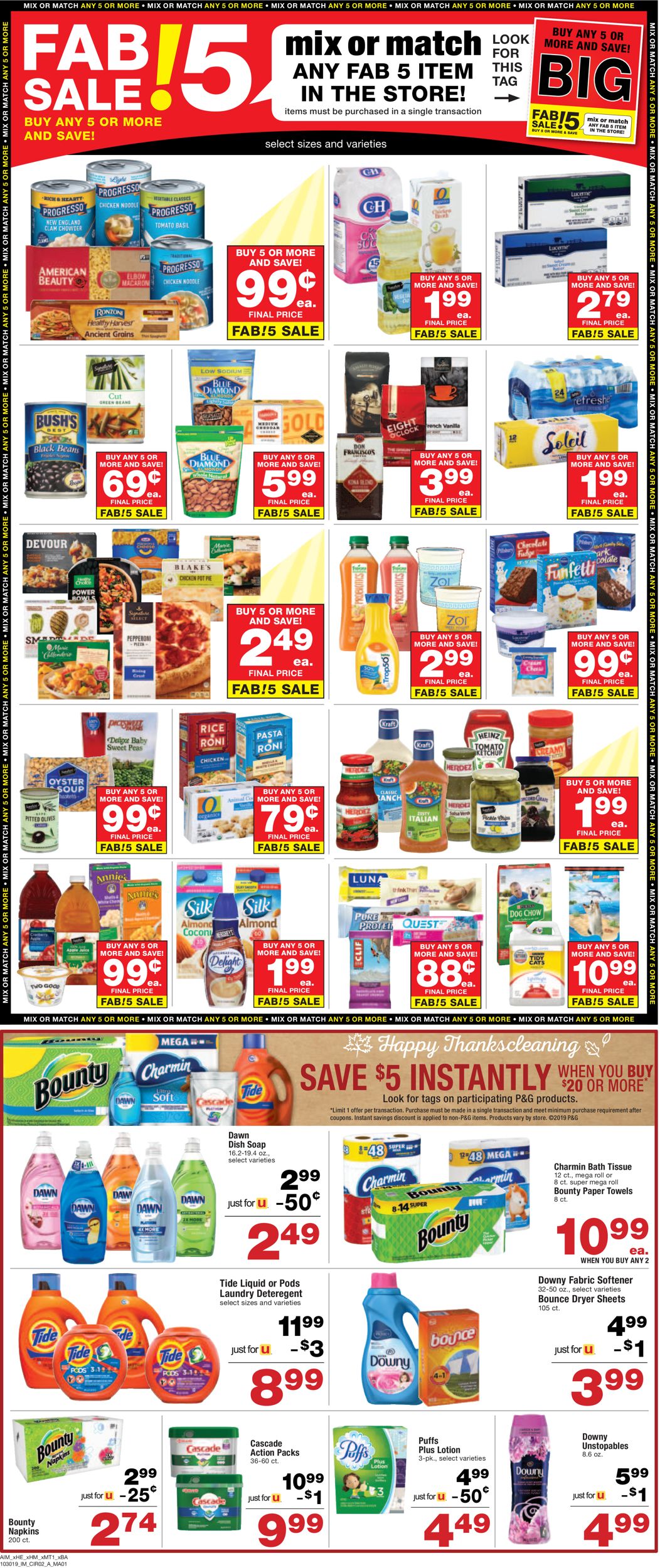 Catalogue Albertsons from 10/30/2019