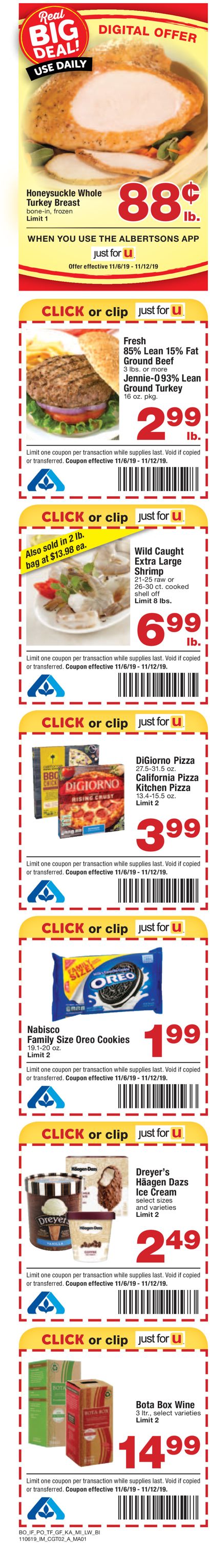 Catalogue Albertsons from 11/06/2019