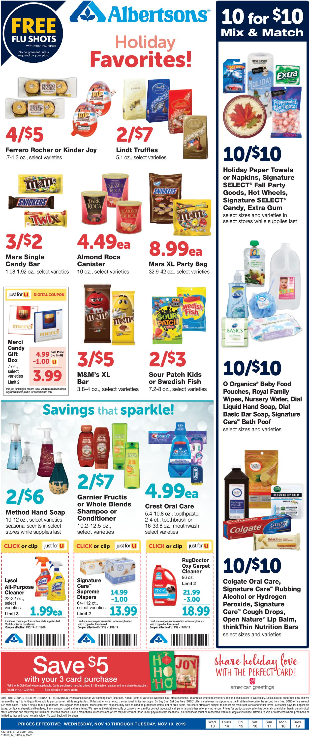 Catalogue Albertsons from 11/13/2019