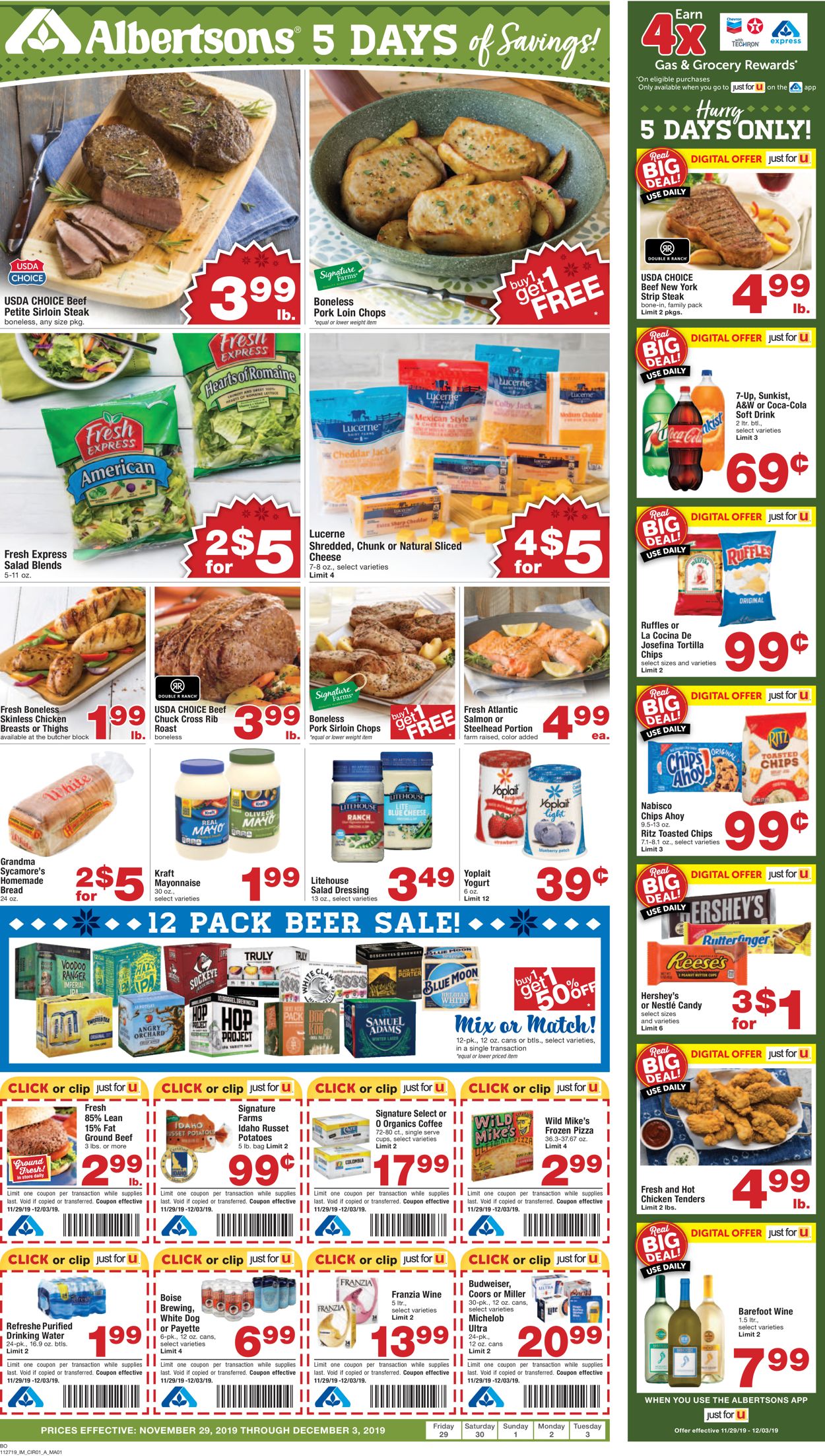 Albertsons Black Friday Ad 2019 Current weekly ad 11/29 12/03/2019