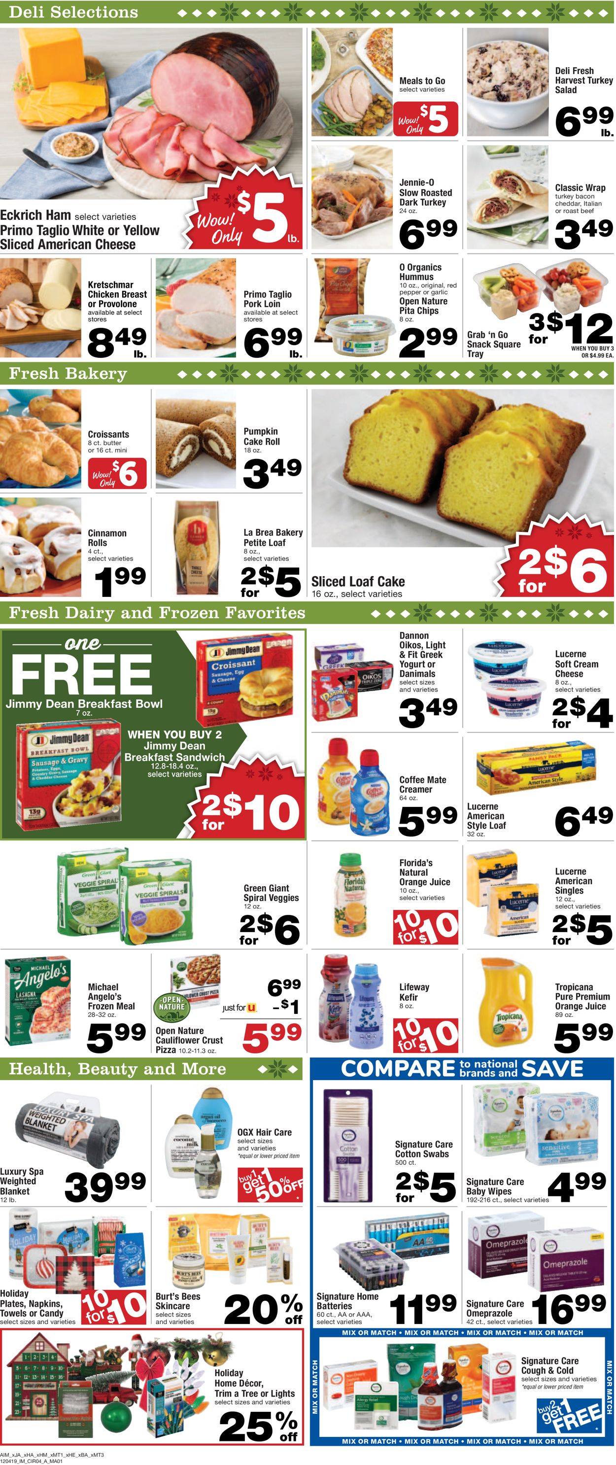 Albertsons Holiday Ad 2019 Current weekly ad 12/04 12/10/2019 [5