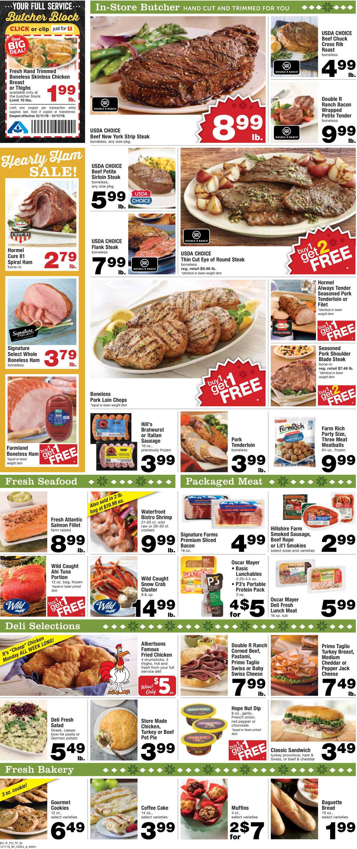 Catalogue Albertsons from 12/11/2019