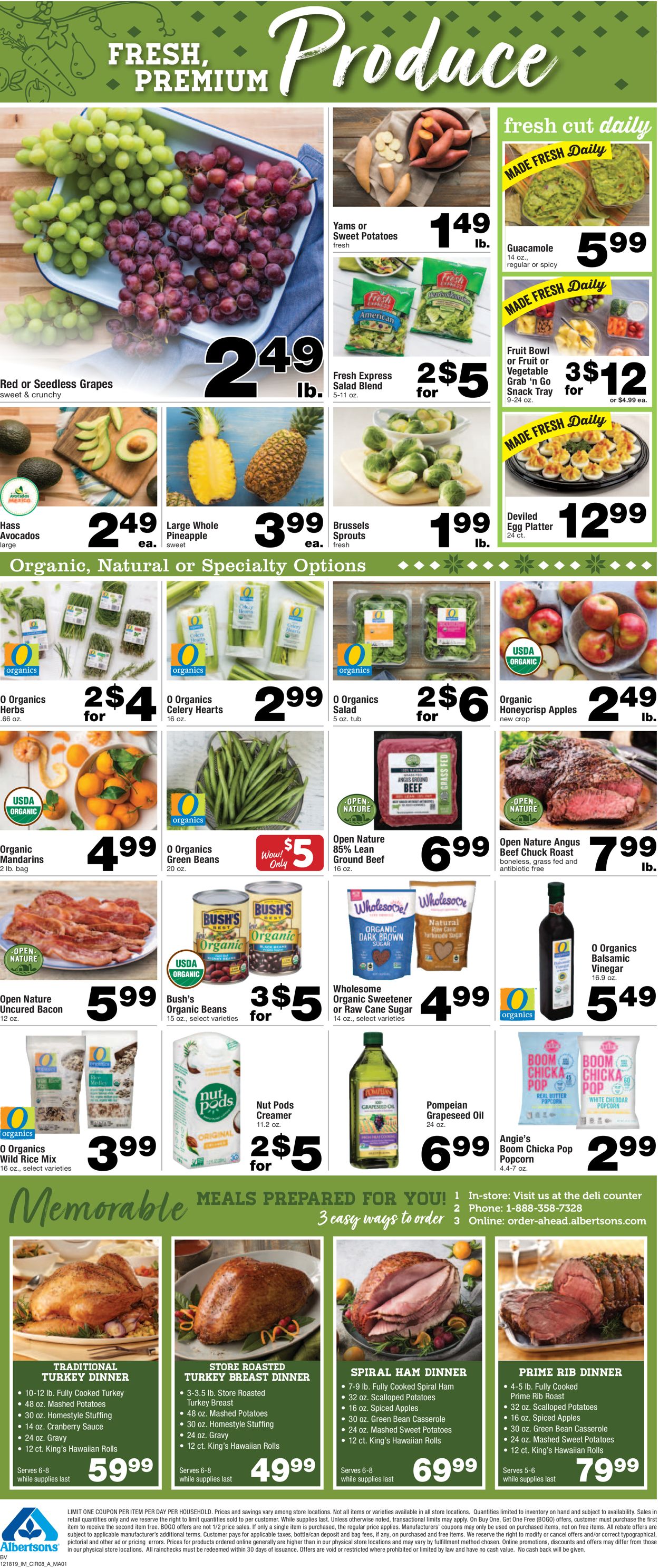 Catalogue Albertsons - Christmas Ad 2019 from 12/18/2019
